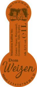Etikett Doms Weizen